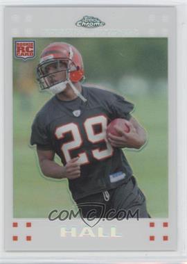 2007 Topps Chrome - [Base] - White Refractor #TC248 - Leon Hall /869