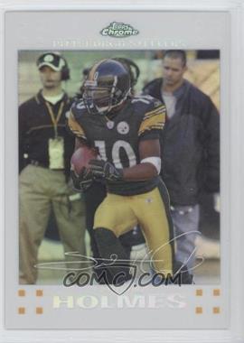 2007 Topps Chrome - [Base] - White Refractor #TC29 - Santonio Holmes /869