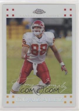 2007 Topps Chrome - [Base] - White Refractor #TC33 - Tony Gonzalez /869