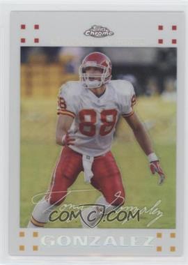 2007 Topps Chrome - [Base] - White Refractor #TC33 - Tony Gonzalez /869