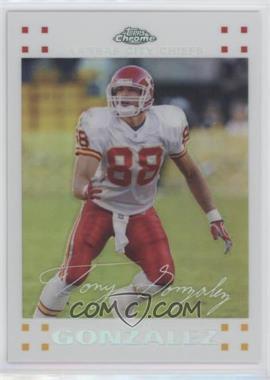 2007 Topps Chrome - [Base] - White Refractor #TC33 - Tony Gonzalez /869