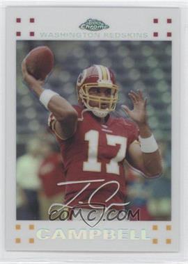 2007 Topps Chrome - [Base] - White Refractor #TC64 - Jason Campbell /869