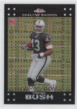 2007 Topps Chrome - [Base] - X-Fractor #TC184 - Michael Bush