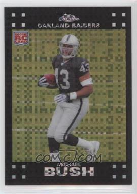 2007 Topps Chrome - [Base] - X-Fractor #TC184 - Michael Bush