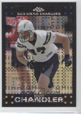 2007 Topps Chrome - [Base] - X-Fractor #TC220 - Scott Chandler