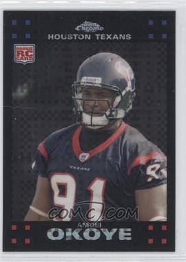 2007 Topps Chrome - [Base] - X-Fractor #TC226 - Amobi Okoye