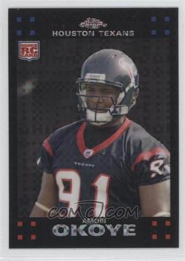 2007 Topps Chrome - [Base] - X-Fractor #TC226 - Amobi Okoye