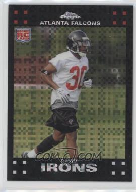 2007 Topps Chrome - [Base] - X-Fractor #TC258 - David Irons