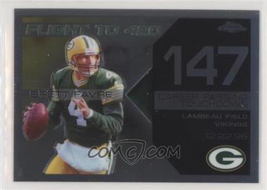 2007 Topps Chrome - Multi-Year Issue Brett Favre Flight to 420 #BFC-BF147 - Brett Favre