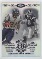 LaDainian Tomlinson, Marshall Faulk #/100