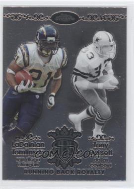 2007 Topps Chrome - Running Back Royalty #RBRD-TDO - LaDainian Tomlinson, Tony Dorsett