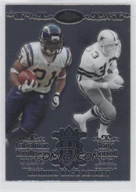 2007 Topps Chrome - Running Back Royalty #RBRD-TDO - LaDainian Tomlinson, Tony Dorsett