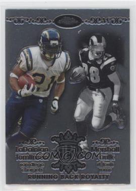 2007 Topps Chrome - Running Back Royalty #RBRD-TF - LaDainian Tomlinson, Marshall Faulk