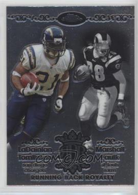 2007 Topps Chrome - Running Back Royalty #RBRD-TF - LaDainian Tomlinson, Marshall Faulk