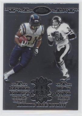 2007 Topps Chrome - Running Back Royalty #RBRD-TP - LaDainian Tomlinson, Walter Payton