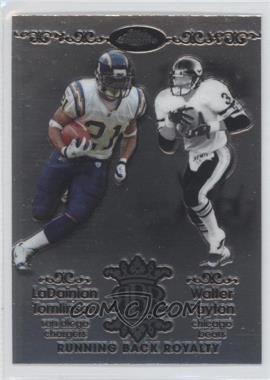 2007 Topps Chrome - Running Back Royalty #RBRD-TP - LaDainian Tomlinson, Walter Payton