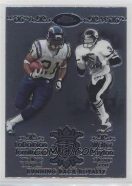 2007 Topps Chrome - Running Back Royalty #RBRD-TP - LaDainian Tomlinson, Walter Payton