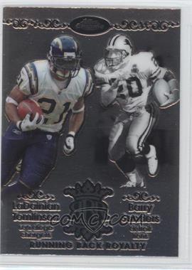 2007 Topps Chrome - Running Back Royalty #RBRD-TS - LaDainian Tomlinson, Barry Sanders