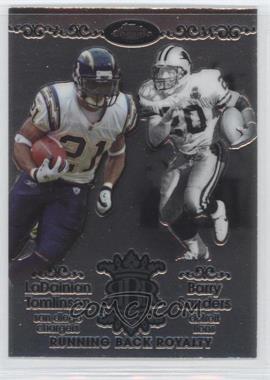 2007 Topps Chrome - Running Back Royalty #RBRD-TS - LaDainian Tomlinson, Barry Sanders