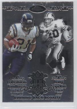 2007 Topps Chrome - Running Back Royalty #RBRD-TS - LaDainian Tomlinson, Barry Sanders