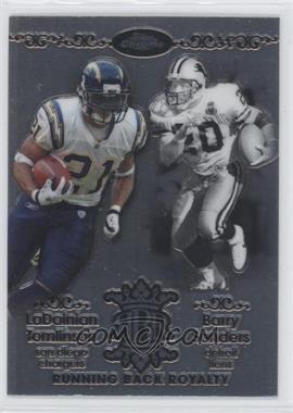 2007 Topps Chrome - Running Back Royalty #RBRD-TS - LaDainian Tomlinson, Barry Sanders