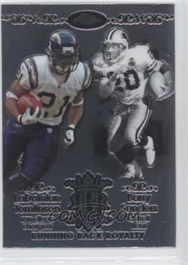 2007 Topps Chrome - Running Back Royalty #RBRD-TS - LaDainian Tomlinson, Barry Sanders