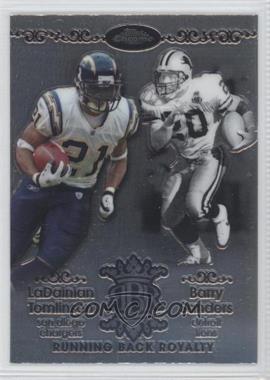 2007 Topps Chrome - Running Back Royalty #RBRD-TS - LaDainian Tomlinson, Barry Sanders