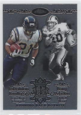 2007 Topps Chrome - Running Back Royalty #RBRD-TS - LaDainian Tomlinson, Barry Sanders