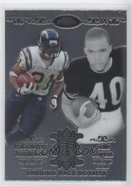 2007 Topps Chrome - Running Back Royalty #RBRD-TSA - LaDainian Tomlinson, Gale Sayers