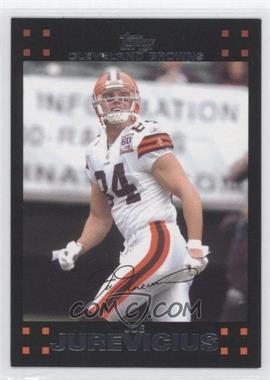 2007 Topps Cleveland Browns - [Base] #4 - Joe Jurevicius