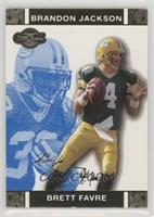 Brett Favre, Brandon Jackson #/349