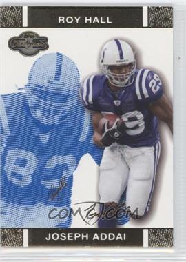2007 Topps Co-Signers - [Base] - Blue Changing Faces Gold #21.2 - Joseph Addai, Roy Hall /349