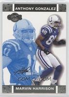 Marvin Harrison, Anthony Gonzalez #/349