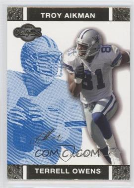 2007 Topps Co-Signers - [Base] - Blue Changing Faces Gold #31.1 - Terrell Owens, Troy Aikman /349