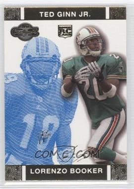2007 Topps Co-Signers - [Base] - Blue Changing Faces Gold #63.2 - Lorenzo Booker, Ted Ginn Jr. /349