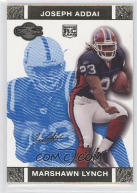 2007 Topps Co-Signers - [Base] - Blue Changing Faces Gold #69.1 - Marshawn Lynch, Joseph Addai /349