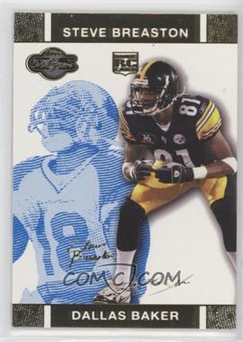 2007 Topps Co-Signers - [Base] - Blue Changing Faces Gold #92.2 - Dallas Baker, Steve Breaston /349