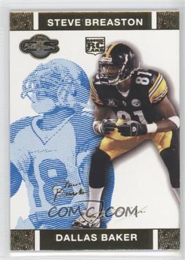 2007 Topps Co-Signers - [Base] - Blue Changing Faces Gold #92.2 - Dallas Baker, Steve Breaston /349