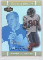 Andre Johnson, Fred Biletnikoff #/25