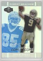 Drew Brees, Robert Meachem #/99