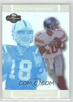 Eli Manning, Peyton Manning #/99