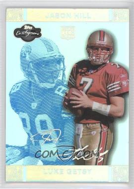 2007 Topps Co-Signers - [Base] - Blue Changing Faces Hyper Silver #61.2 - Luke Getsy, Jason Hill /99