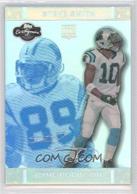 2007 Topps Co-Signers - [Base] - Blue Changing Faces Hyper Silver #94.1 - Ryne Robinson, Steve Smith /99