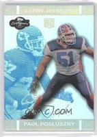 Paul Posluszny, Larry Johnson #/99