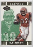 Rudi Johnson, Kenny Irons #/249