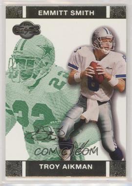 2007 Topps Co-Signers - [Base] - Green Changing Faces Gold #36.1 - Troy Aikman, Emmitt Smith /249