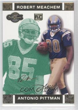 2007 Topps Co-Signers - [Base] - Green Changing Faces Gold #72.2 - Antonio Pittman, Robert Meachem /249