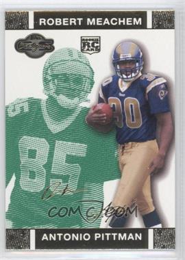 2007 Topps Co-Signers - [Base] - Green Changing Faces Gold #72.2 - Antonio Pittman, Robert Meachem /249