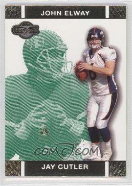 2007 Topps Co-Signers - [Base] - Green Changing Faces Gold #9.1 - Jay Cutler, John Elway /249