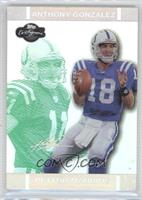 Peyton Manning, Anthony Gonzalez #/75